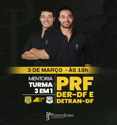 MENTORIA 3 EM 1: PRF, DETRAN & DER
