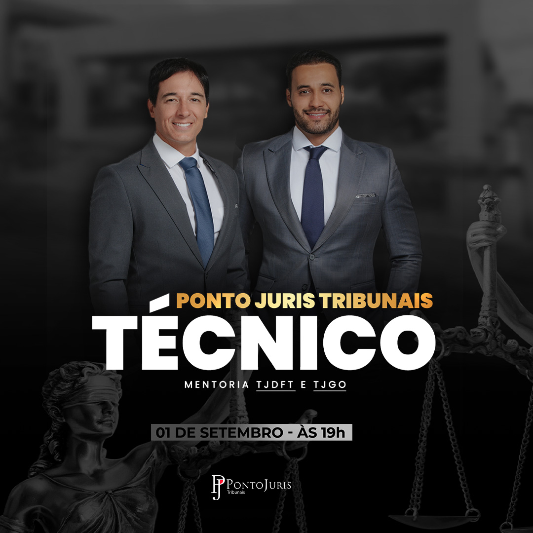 MENTORIA - TÉCNICO TJDFT E TJGO MENTORIA - TÉCNICO TJDFT E TJGO
