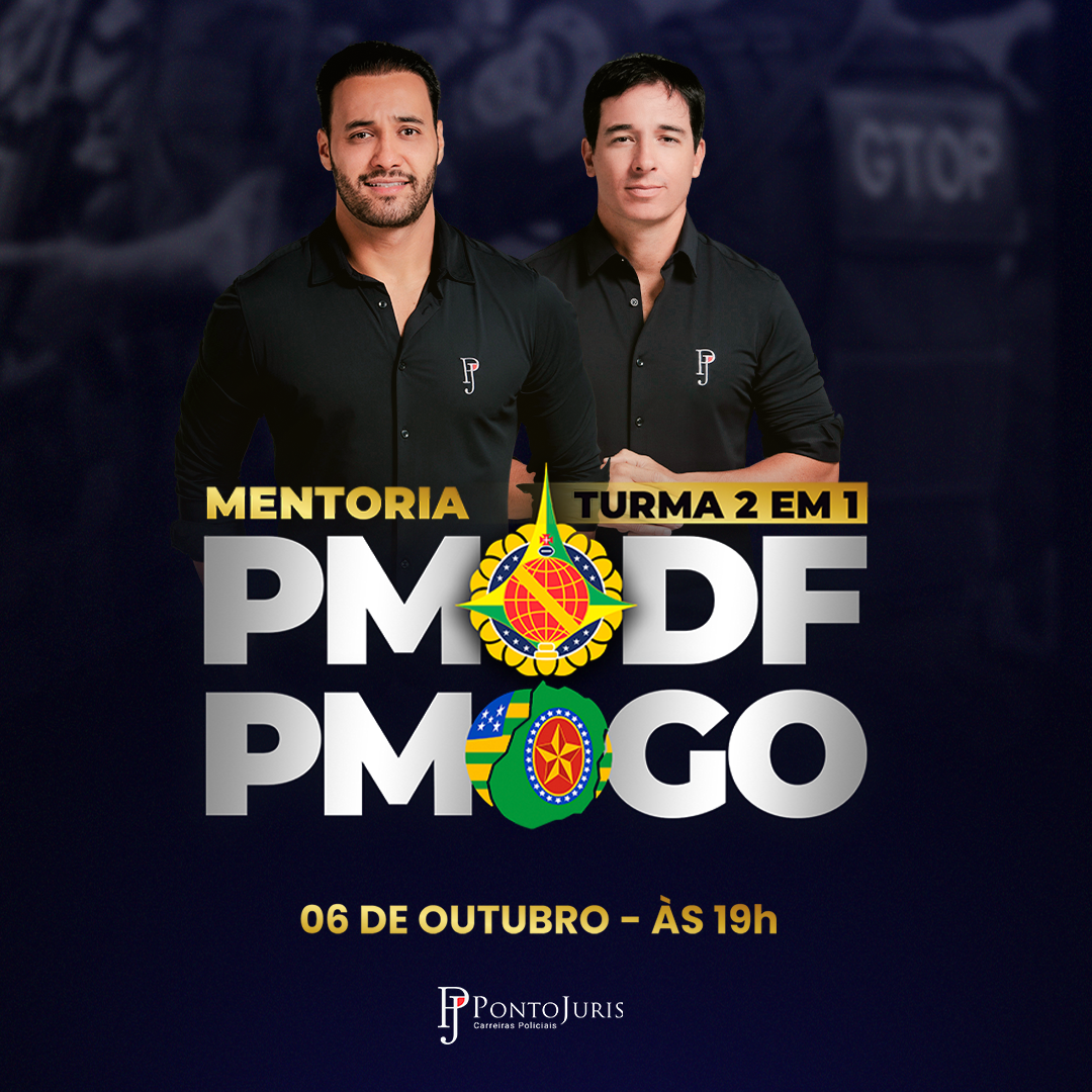 MENTORIA - 2 EM 1: PMDF & PMGO MENTORIA - 2 EM 1: PMDF & PMGO